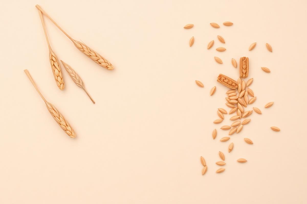 Wheat grains